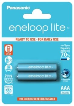 Фото АКБ Eneloop AAA Lite-2BL купить