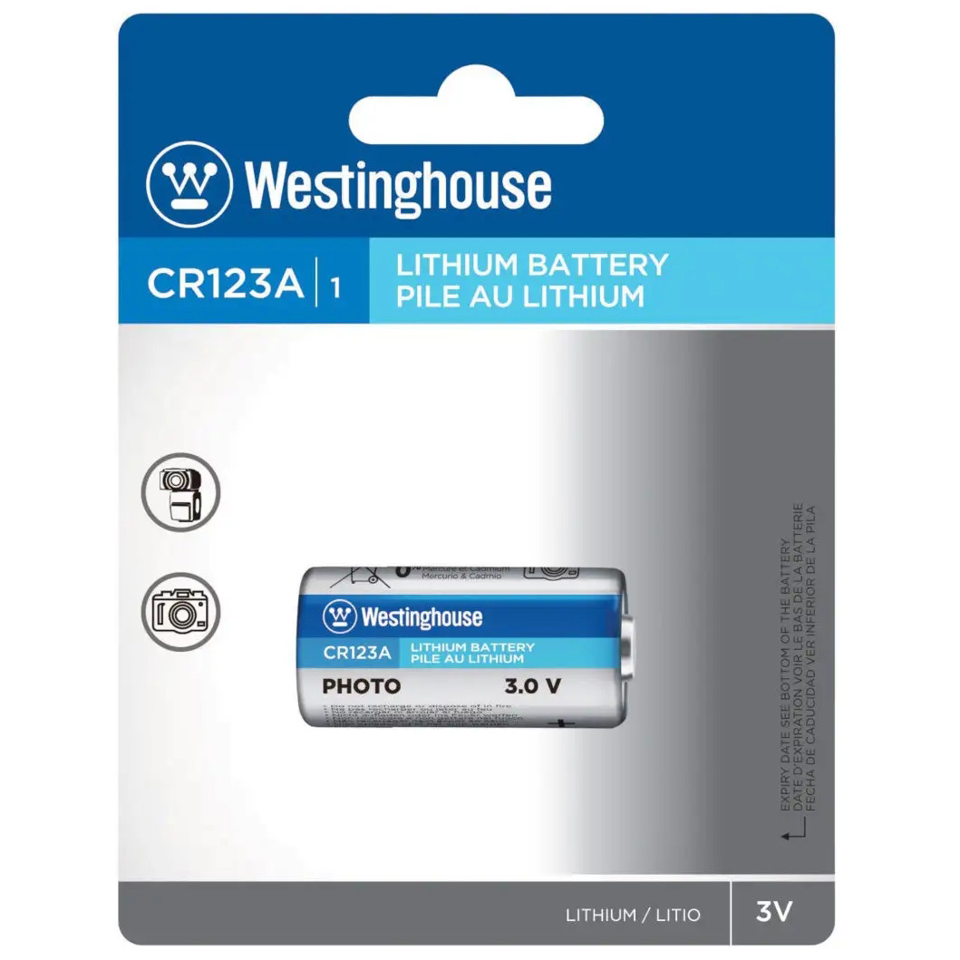 батарейка 3В Westinghouse CR123A-BP1 
