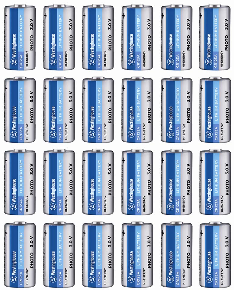 батарейки Westinghouse CR123A 24шт. 