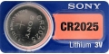 батарейка Sony CR2025-5BL 