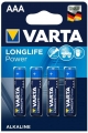батарейки Varta LR03/AAA LONGLIFE Power-4BL 