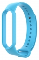 силиконовый ремешок Xiaomi для Mi Band 5 голубой
