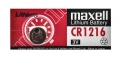 литиевая часовая батарейка Maxell CR1216-5BL 