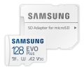 карта памяти Samsung 128Gb microSDXC Class 10 EVO PLUS U3 (R/W 130 MB/s) 