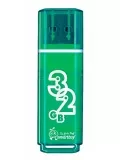 флешка USB SmartBuy Glossy series 32Gb green