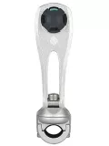 держатель для телефона на мотоцикл X-Guard Small tube Mount A+ matt silver