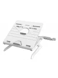 подставка для ноутбука и смартфона Tronsmart D07 Foldable Laptop Stand with Phone Holders white