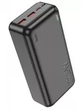 внешний аккумулятор с быстрой зарядкой Hoco J101B Astute 22.5W fully compatible power bank(30000mAh) black