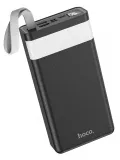 внешний аккумулятор Hoco J73 Powerful desk lamp power bank(30000mAh) black