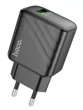быстрое зарядное устройство Hoco CS21A Rich single port QC3.0 black