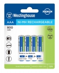 аккумуляторы (4 шт) Westinghouse 800 mAh  R03/AAA-BP4