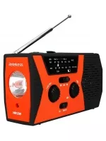 переносной радиоприемник на солнечной батарее Retekess HR12W