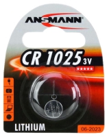 батарейка Ansmann CR1025-1BL