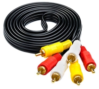 кабель межблочный ATcom 1.8 m 3RCA(m) кабель межблочный ATcom 1.8 m 3RCA(m)