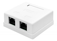 компьютерная розетка ATcom RJ 45 5 кат. 2 порта