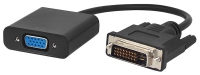 адаптер Cablexpert DVI-D-VGA, 25M/15F, 0.2м адаптер Cablexpert DVI-D-VGA, 25M/15F, 0.2м