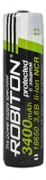 аккумулятор Robiton 18650 Li-Ion 3400 mAh, защищенный