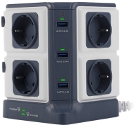сетевой фильтр Bestek EU power strip MRJ8401