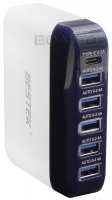 зарядное устройство USB 6 портов Bestek Multi-port USB charger MRU060C