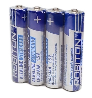 батарейки (4 шт.) Robiton STANDARD LR03/AAA-SR4