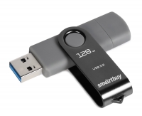 флешка USB OTG SmartBuy 128GB Twist Dual Type-C/Type-A 3.0