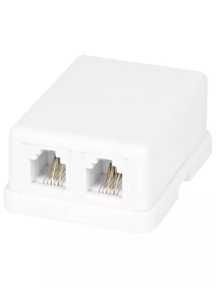 телефонная розетка ATcom 2 x RJ12