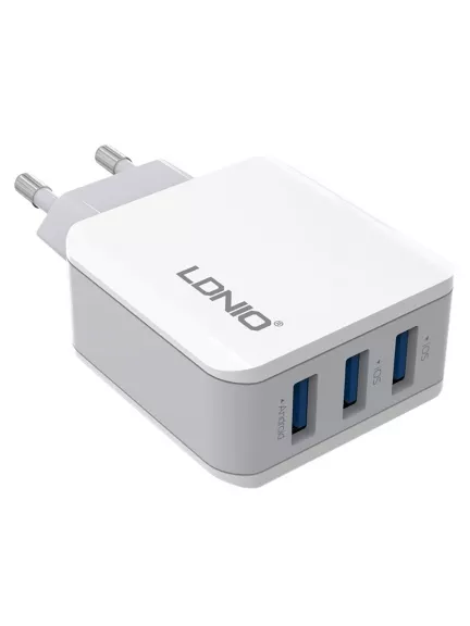 USB зарядное устройство LDNIO A3301 3USB*3,1A