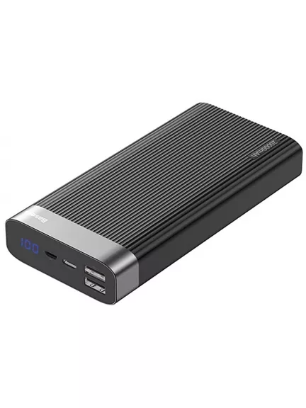 Power bank с быстрой зарядкой Baseus Parallel Type-C PD + QC3.0 20000mAh 18W