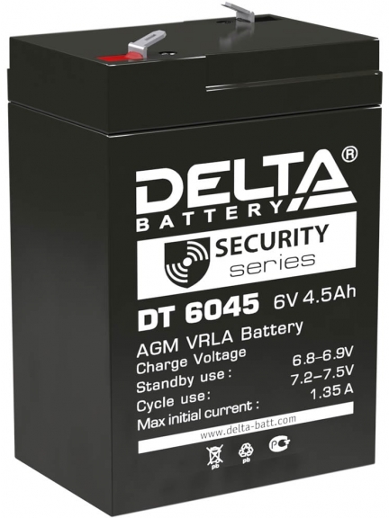 аккумулятор Delta DT 6045