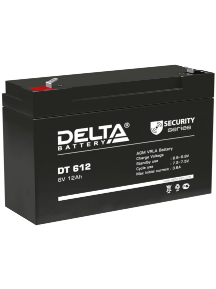 аккумулятор Delta DT 612