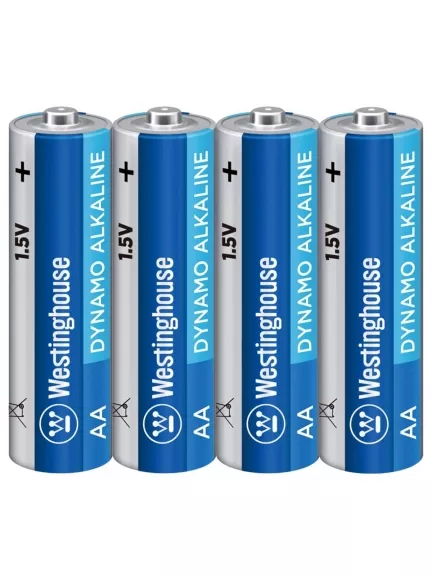 батарейки (4 шт.) Westinghouse LR6/AA Dynamo Alkaline-SP4