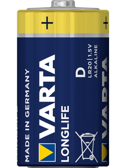 батарейка Varta LR20/D LONGLIFE 2BL