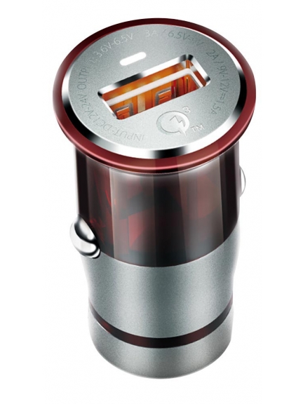 автомобильное зарядное устройство LDNIO C304Q 1USB QC3.0 + micro cable