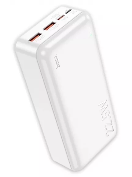внешний аккумулятор с быстрой зарядкой Hoco J101B Astute 22.5W fully compatible power bank(30000mAh)