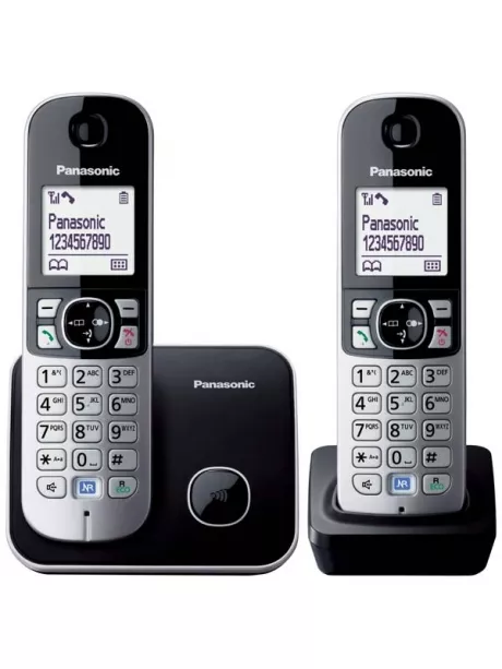 радиотелефон DECT Panasonic KX-TG6812RU black