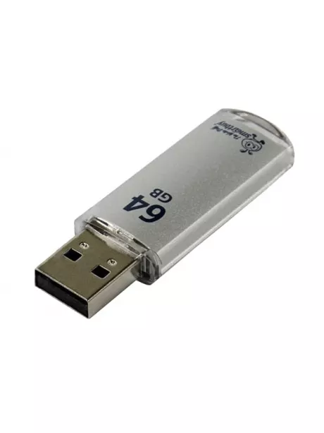 флешка USB SmartBuy V-Cut 64GB silver