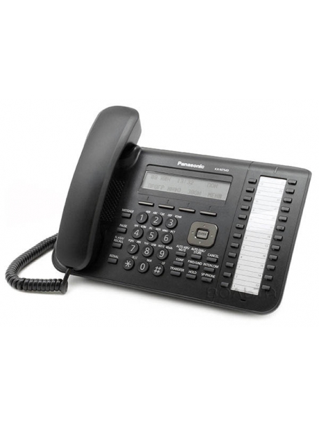 системный IP-телефон Panasonic KX-NT543RU black