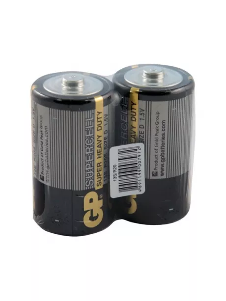 батарейки (2 шт.) GP R20/D Supercell-OS2 