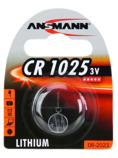 батарейка Ansmann CR1025-1BL 