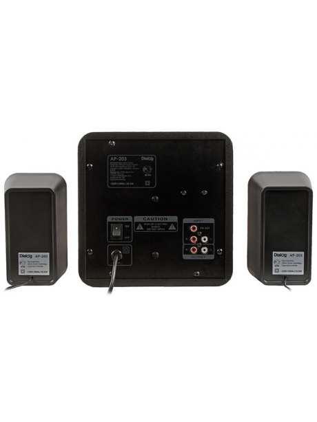 колонки Dialog Progressive AP-203 black