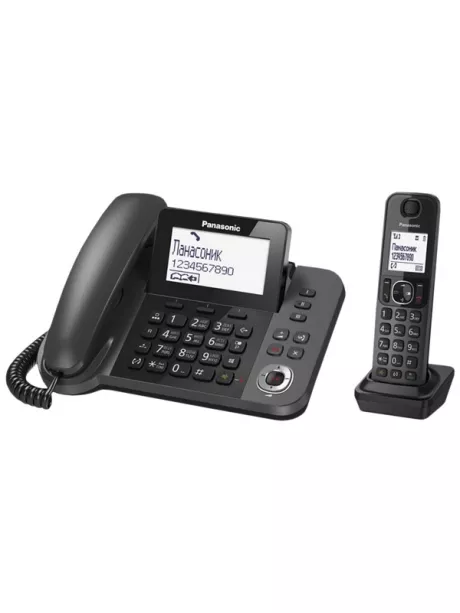 радиотелефон DECT Panasonic KX-TGF320RU grey
