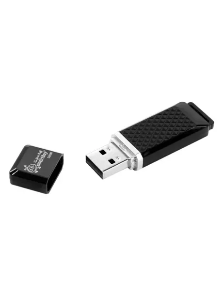 флешка USB SmartBuy Quartz series 32Gb black