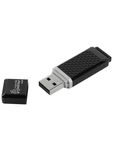 флешка USB SmartBuy Quartz series 64Gb black