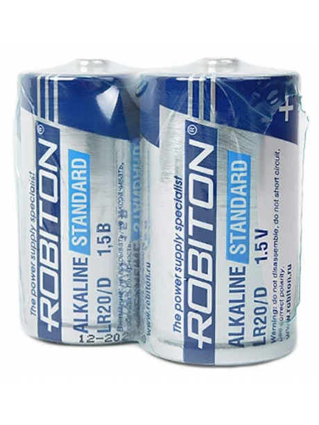 батарейки (2 шт.) Robiton STANDARD LR20/D-SR2 