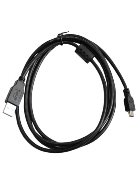 кабель передачи данных ATcom 1.8 m USB(Am)->miniUSB (феррит) 