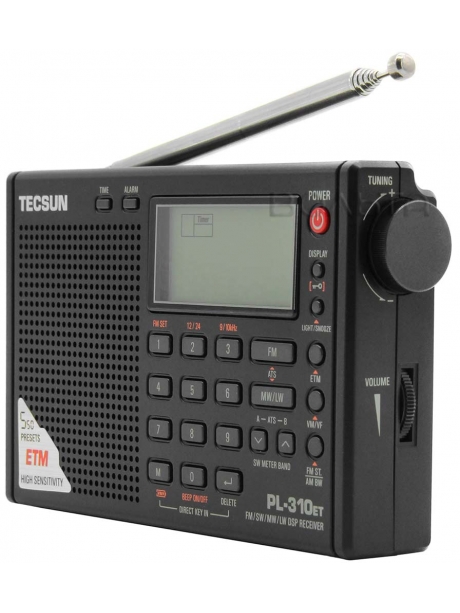 Цифровой радиоприемник Tecsun PL-310ET (export version) black