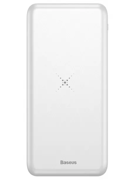 внешний аккумулятор с беспроводной зарядкой Baseus M36 Wireless Charger Powerbank 10000mAh white