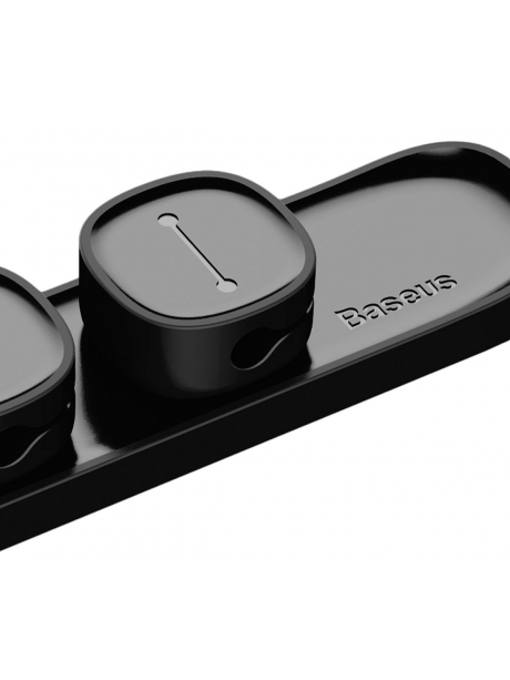 магнитный держатель для проводов Baseus Peas Cable Clip black