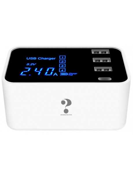 настольное зарядное устройство Wisdom YC-CDA30 white