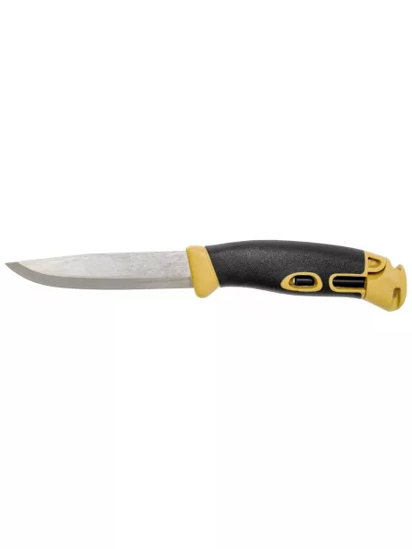 нож с огнивом Morakniv Spark yellow